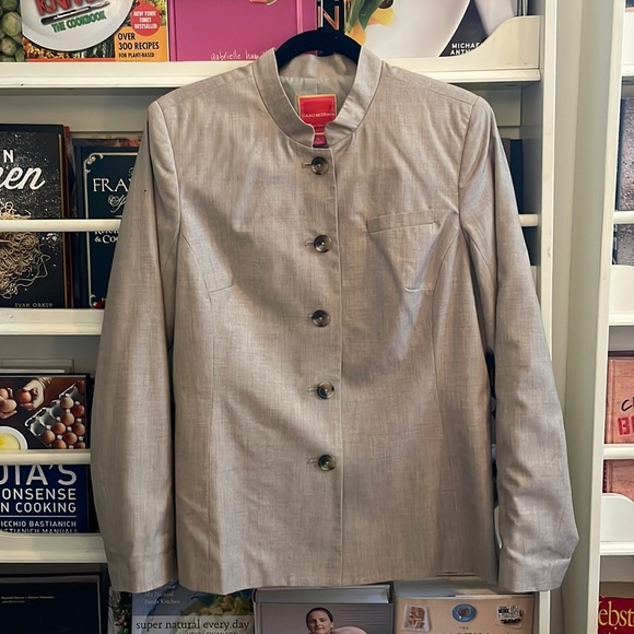 EUC Isaac Mizrahi for Target Nehru Collar Blazer - Picture 1 of 7